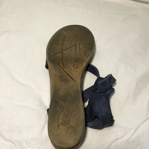 A.S. 90 Navy Blue Strappy Sandal - Picture 4 of 16